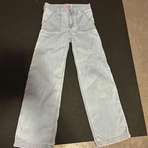 Jeans high raise wide leg